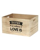 3 Cagettes Home marron