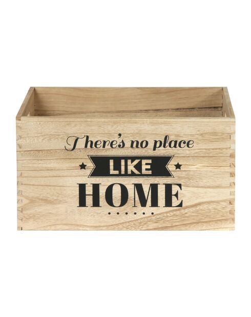 3 Cagettes Home marron