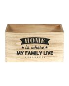 3 Cagettes Home marron