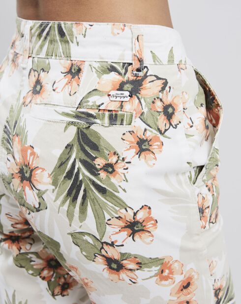 Bermuda Neridian ecru/mehrfarbig