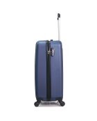 3 valigie Atlanta 49/59/71 cm blu marino a 4 ruote