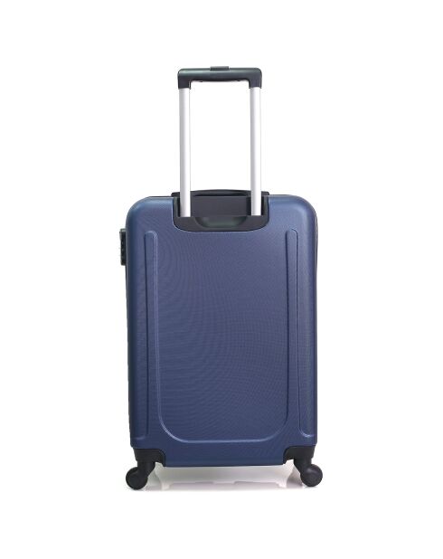 3 valigie Atlanta 49/59/71 cm blu marino a 4 ruote