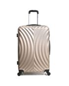 Lagos Medium Stay Koffer met 4 wielen 60 cm goud