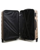 Lagos Medium Stay Koffer met 4 wielen 60 cm goud