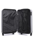 Utah Medium Stay Koffer 4 enkele wielen 59 cm zilver