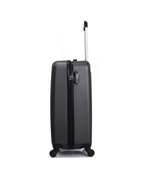 Valise Cabine 4 roues simples Atlanta 49 cm noire
