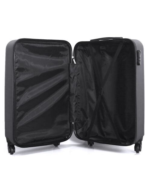 Atlanta Mittelgroßer Reisekoffer mit 4 Rädern 59 cm dunkelgrau