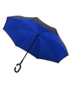 Parapluie à Ouverture Inversée noir/bleu
