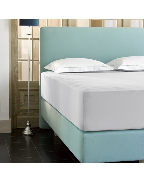 Drap housse jersey Case gris clair