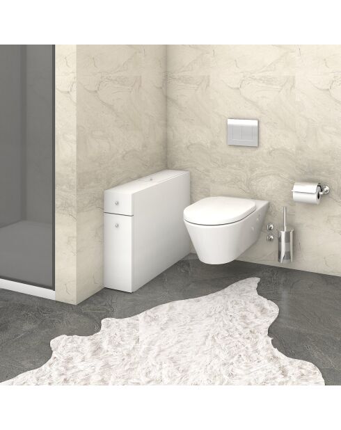 Mobile da bagno Smart bianco - 19x55x60 cm