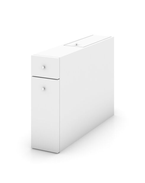 Mobile da bagno Smart bianco - 19x55x60 cm