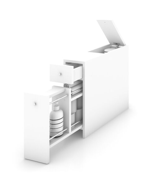 Mobile da bagno Smart bianco - 19x55x60 cm