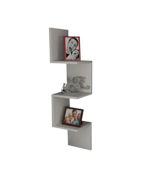 Étagère Corner blanche - 25x105.4x22 cm