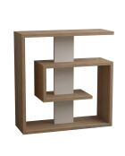 Bout de canapé Saly naturel/blanc - 20x55x57 cm