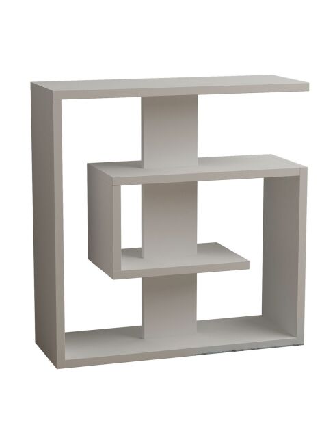 Mesa auxiliar de sofá blanca salada - 20x55x57 cm