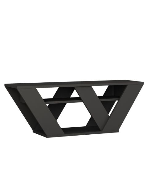 Porta TV Pipralla antracite - 40x110x30 cm