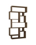 Bibliothèque Karmato naturelle - 25.5x96x168.5 cm