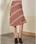Jupe en jacquard Sabbia multicolore