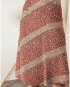Jupe en jacquard Sabbia multicolore