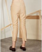 Pantalon 100% Soie Attila beige