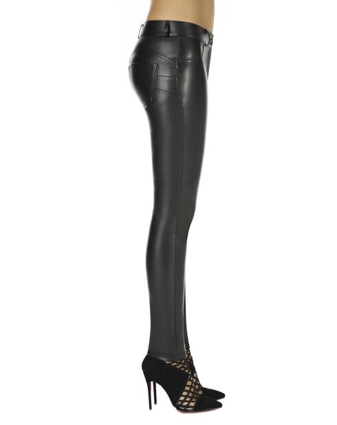 Leila 200 denier zwarte legging