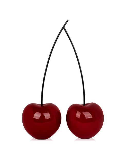 Sculpture pop art Petites Cerises rouge - 43x2911 cm