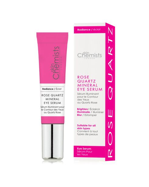 Sérum yeux Rose Quartz Mineral - 15 ml