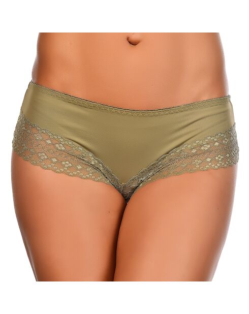 Conjunto caqui Carry Bra & Shorty