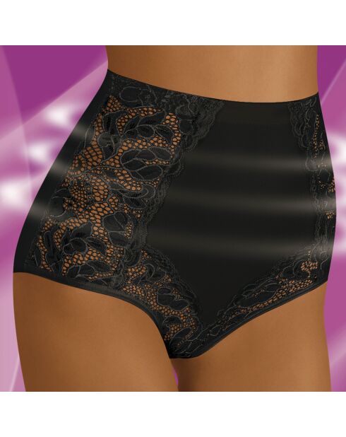 Culotte taille haute Eleganta noire