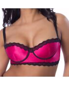 Soutien-Gorge Peneloppe rose/noir