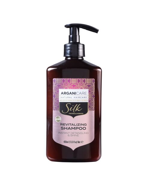 Shampooing revitalisant à la Protéine de Soie cheveux secs et ternes - 400 ml