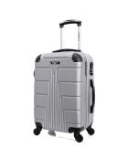 Valise Cabine 4 roues Ottawa 49 cm argentée