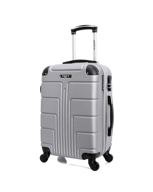 Valise Cabine 4 roues Ottawa 49 cm argentée