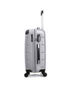 Valise Cabine 4 roues Ottawa 49 cm argentée