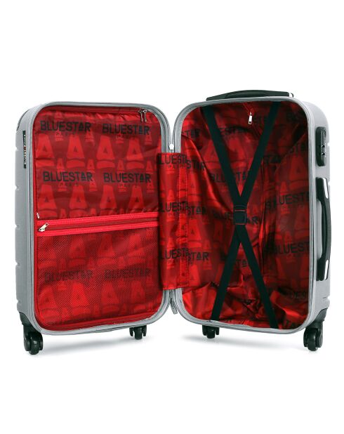 Valise Cabine 4 roues Ottawa 49 cm argentée