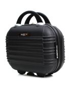 3 Koffers & Vanity 4 wielen Lima-C 30/49/59/68 cm zwart