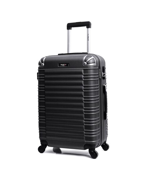 3 Koffers & Vanity 4 wielen Lima-C 30/49/59/68 cm zwart