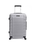 3 Koffer & Waschtisch 4 Einzelräder Lima-C 70/60/49/30 cm silber