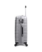 3 Koffer & Waschtisch 4 Einzelräder Lima-C 70/60/49/30 cm silber