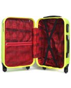 Mittelgroßer Reisekoffer Ottawa mit 4 Rädern, 59 cm, grün