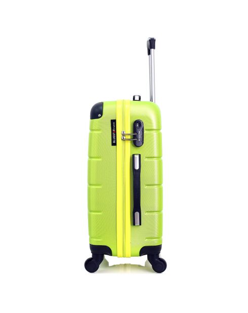 Mittelgroßer Reisekoffer Ottawa mit 4 Rädern, 59 cm, grün