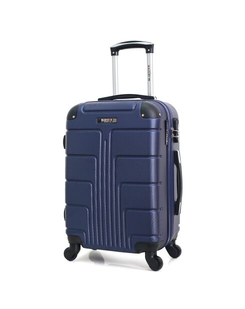 Ottawa Mittelgroßer Reisekoffer mit 4 Rädern, 59 cm, marineblau