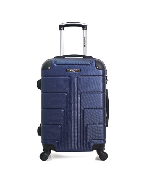 Ottawa Mittelgroßer Reisekoffer mit 4 Rädern, 59 cm, marineblau