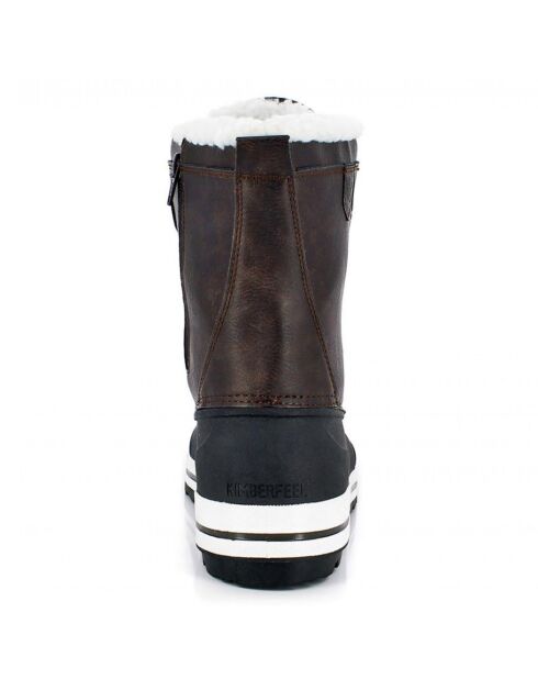 Boots outdoor fourrées Hugo marron