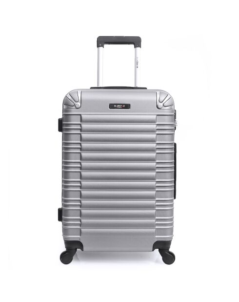 Lima Allradkoffer mit mittelhohem Halt, 60 cm, silberfarben