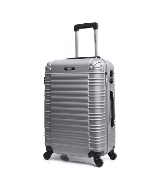 Lima Allradkoffer mit mittelhohem Halt, 60 cm, silberfarben