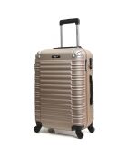 Lima Mittelgroßer Reisekoffer mit 4 Rädern, 60 cm, goldfarben