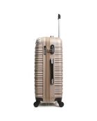 Lima Mittelgroßer Reisekoffer mit 4 Rädern, 60 cm, goldfarben