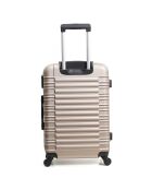 Lima Mittelgroßer Reisekoffer mit 4 Rädern, 60 cm, goldfarben