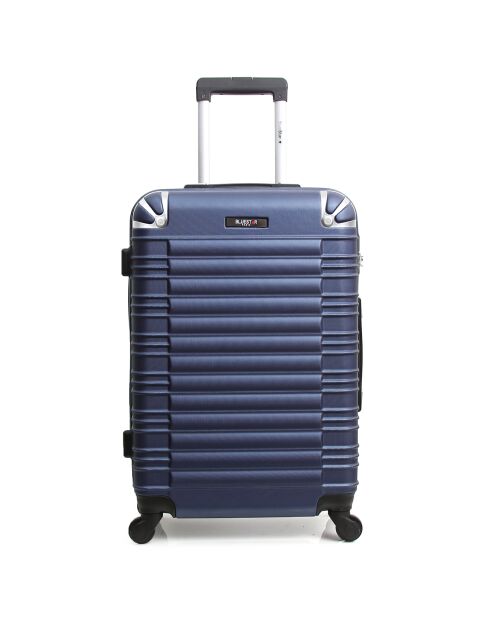 Valise Cabine 4 roues Lima 50 cm bleu marine